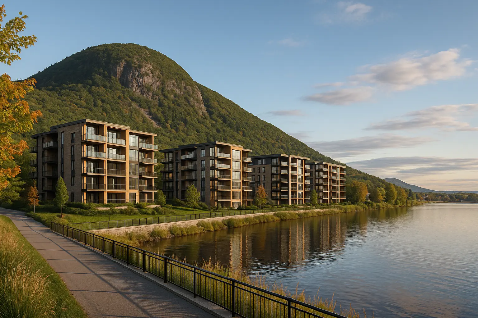 Condos neufs à Mont-Saint-Hilaire