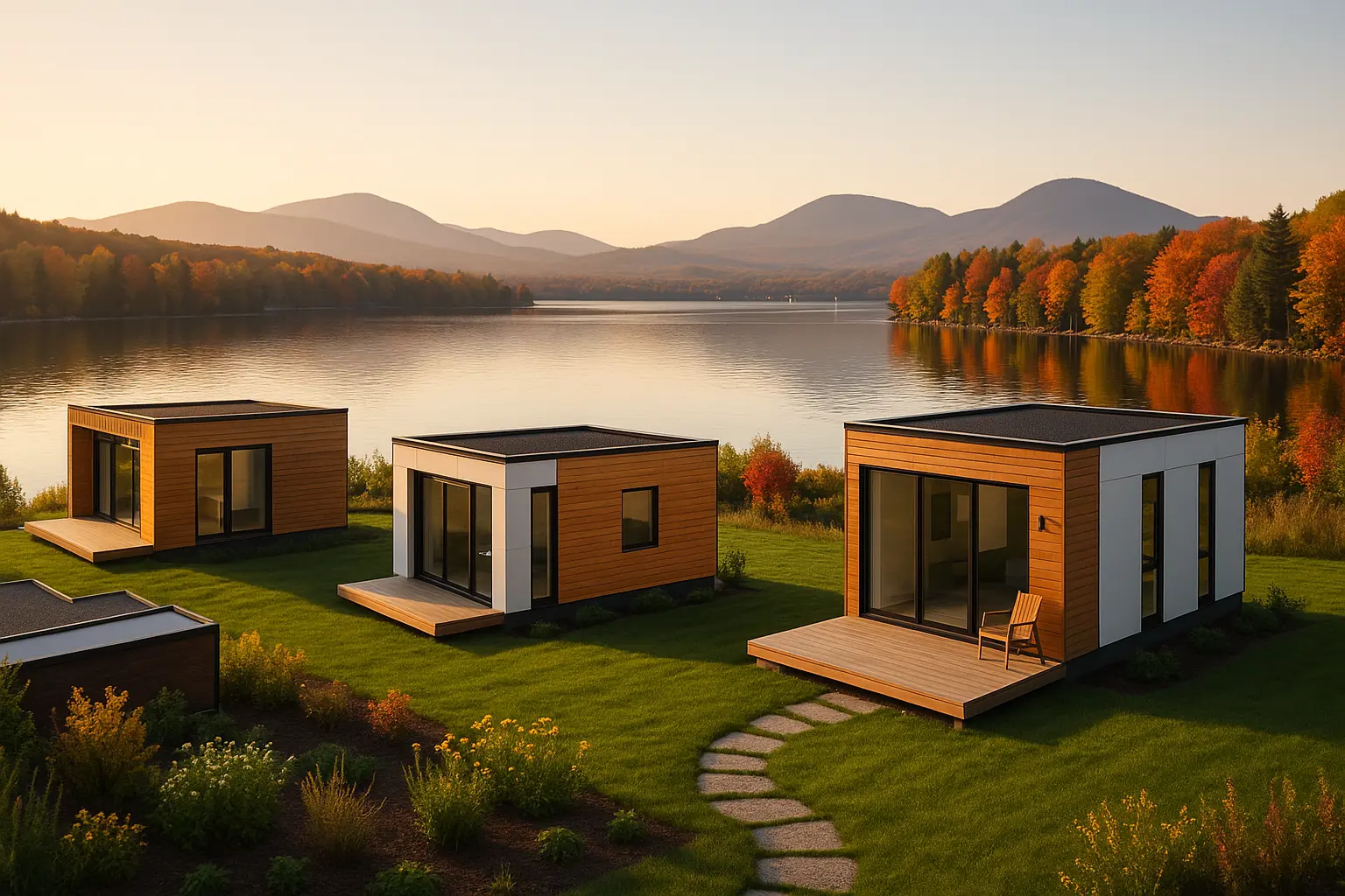 Maisons usinées à vendre à Magog