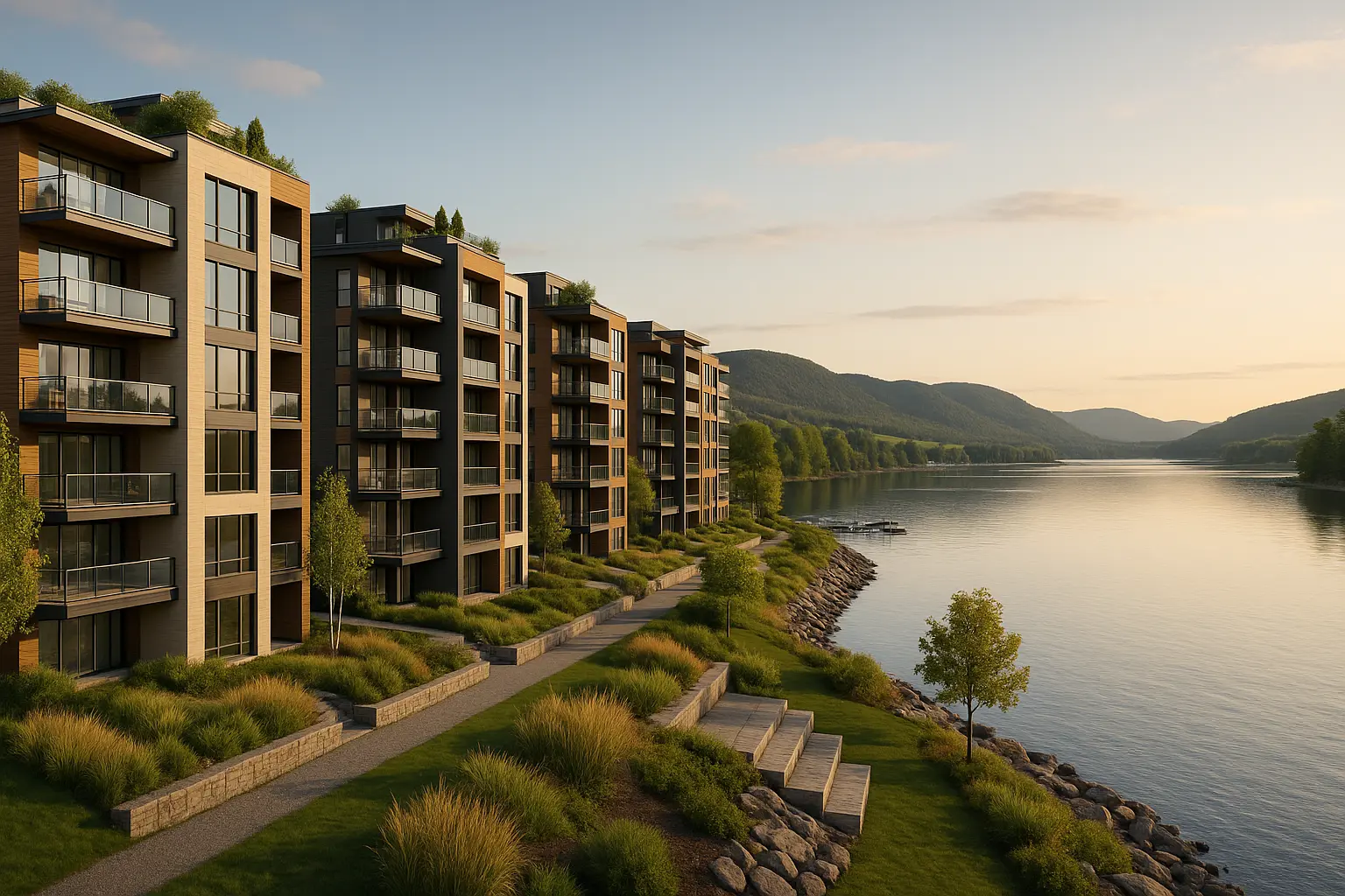 Condos neufs à louer Beaupré