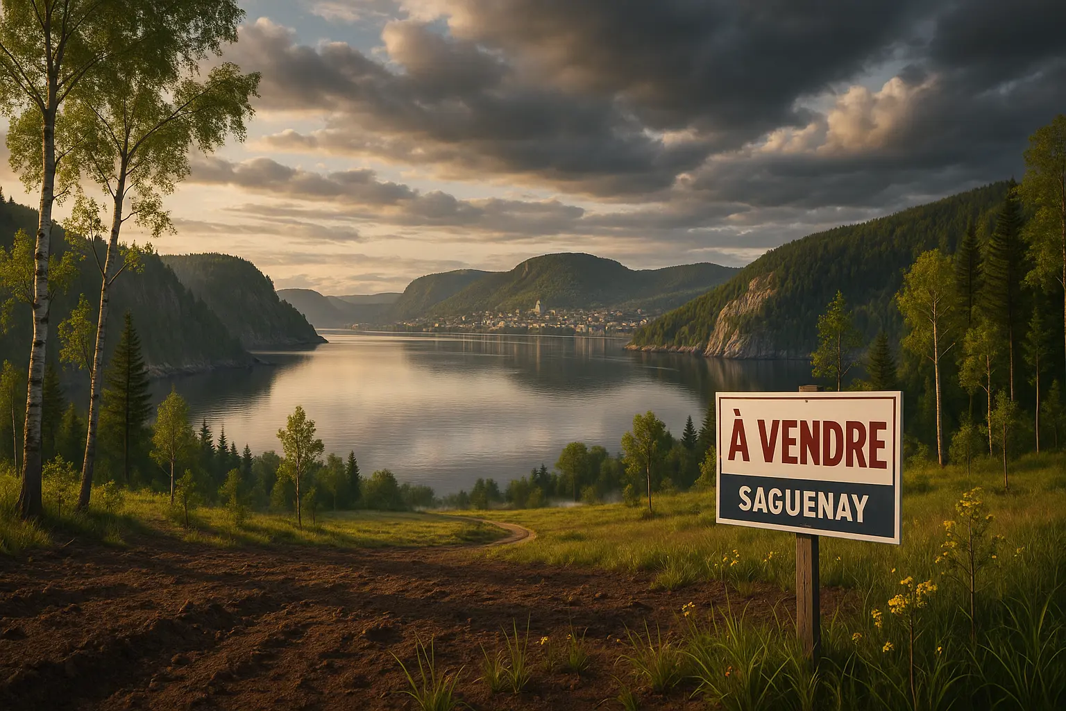 Terrains à vendre à Saguenay