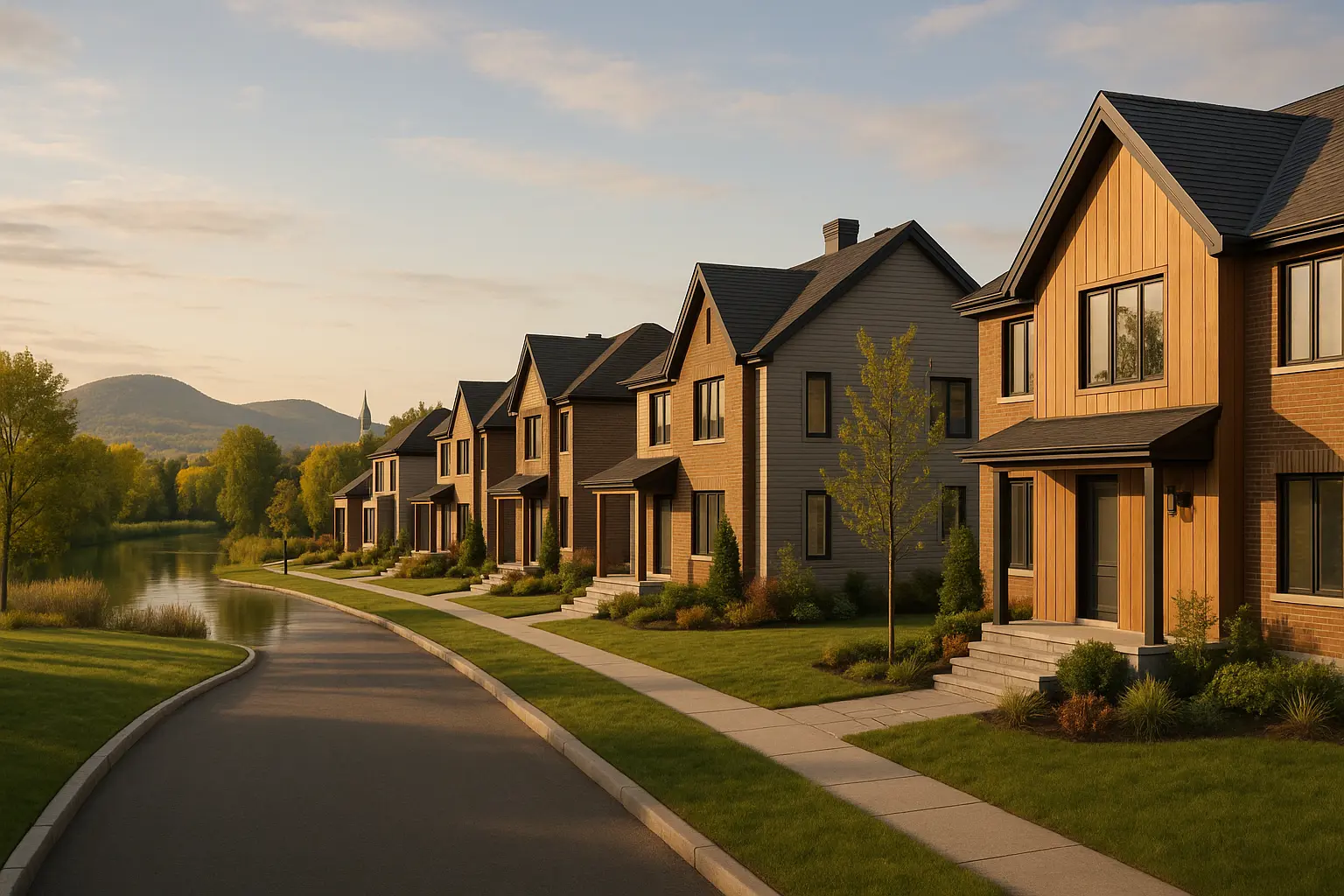 Maisons neuves à Saint-Mathieu-de-Beloeil