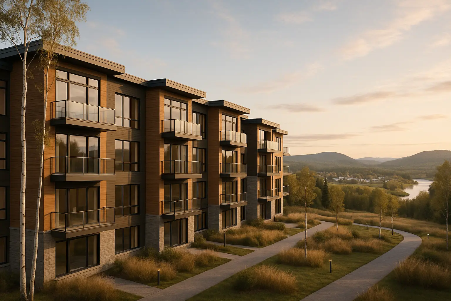 Condos neufs à vendre à Authier