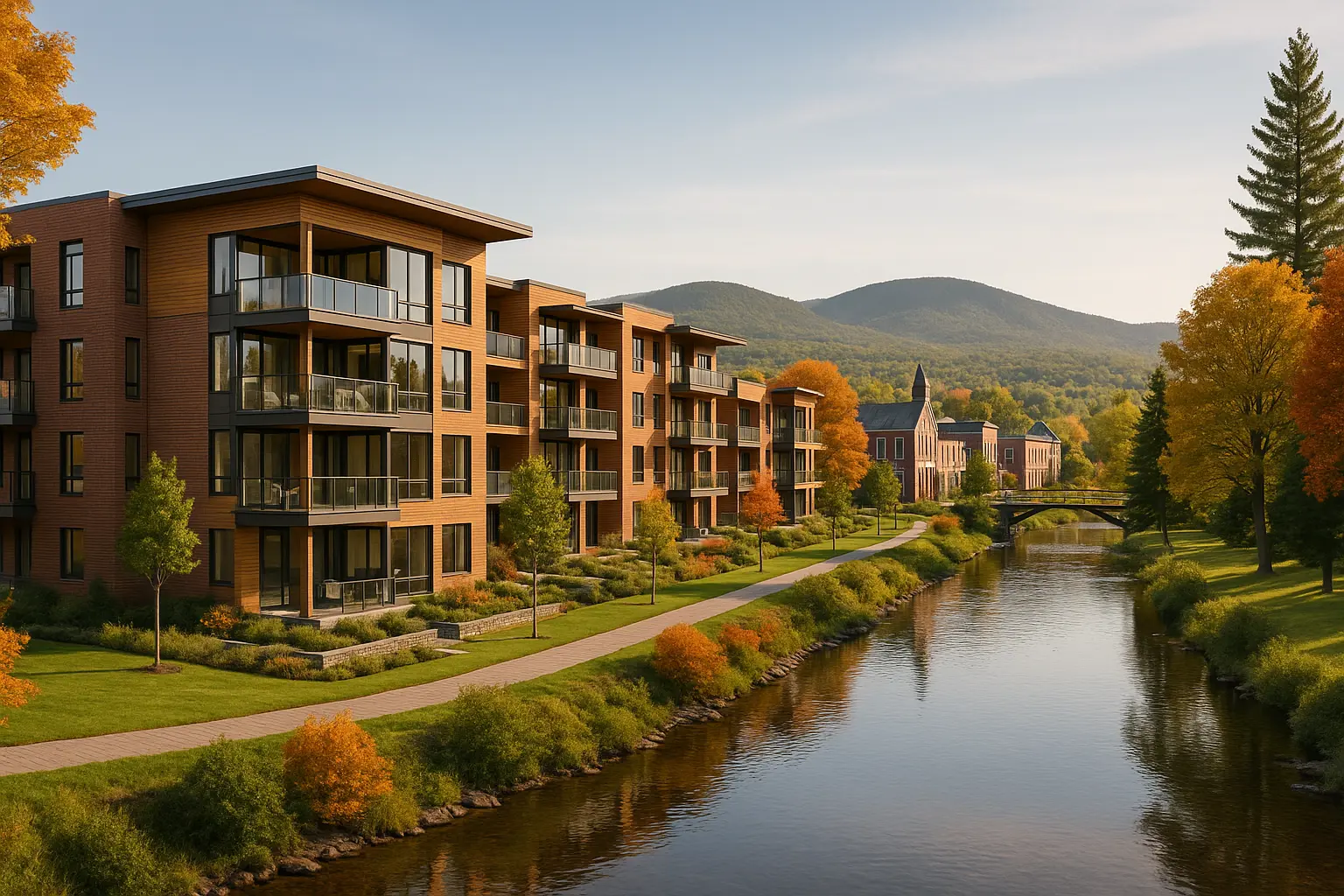 Condos neufs à louer à Granby