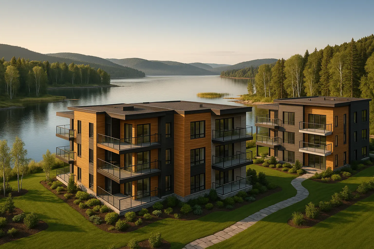 Condos neufs à vendre à Desbiens