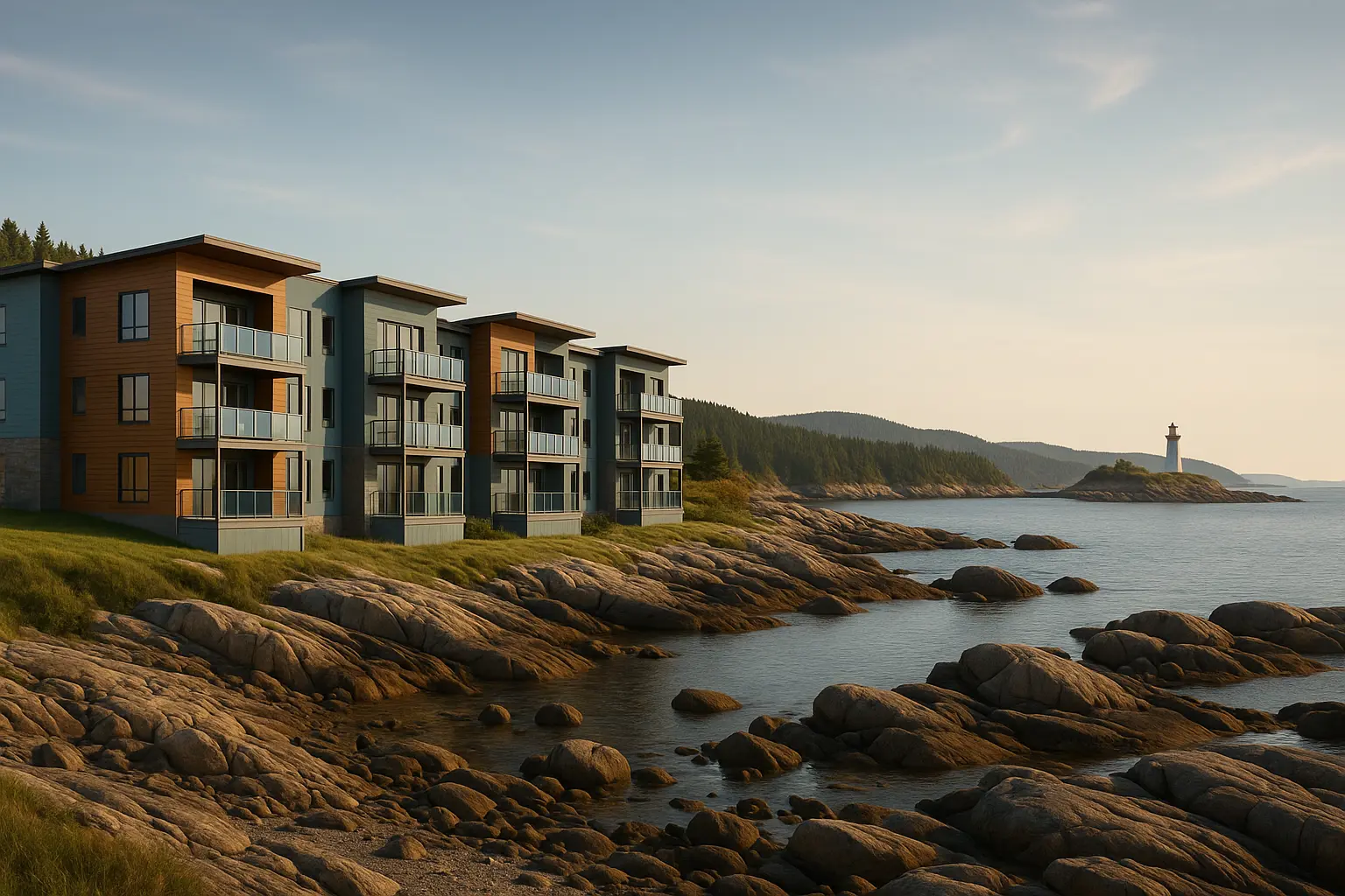 Condos neufs à Grosses-Roches