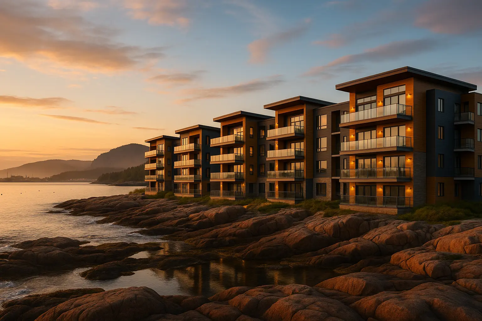 Condos neufs à louer Sept-Îles