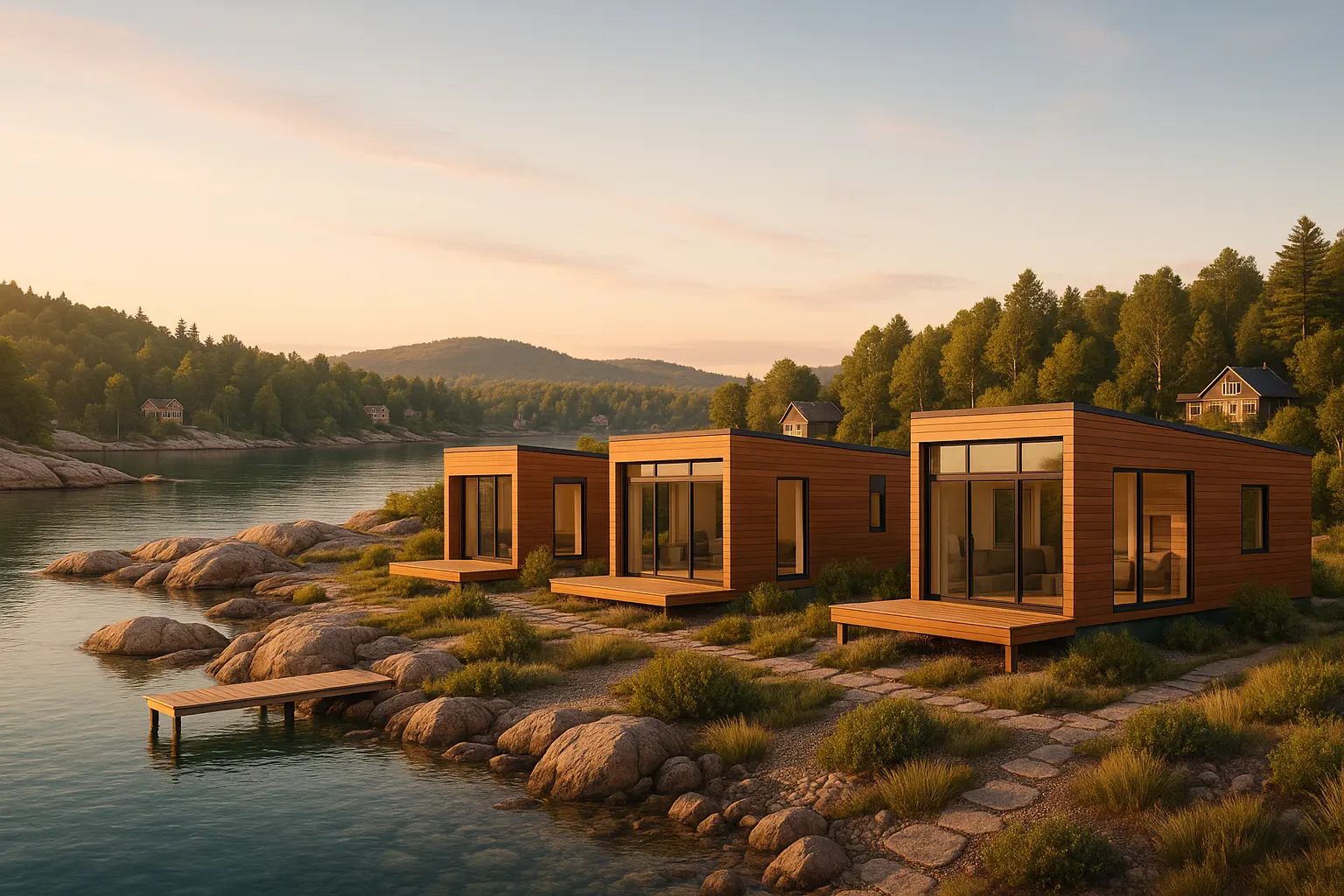 Maisons usinées à Campbell's Bay