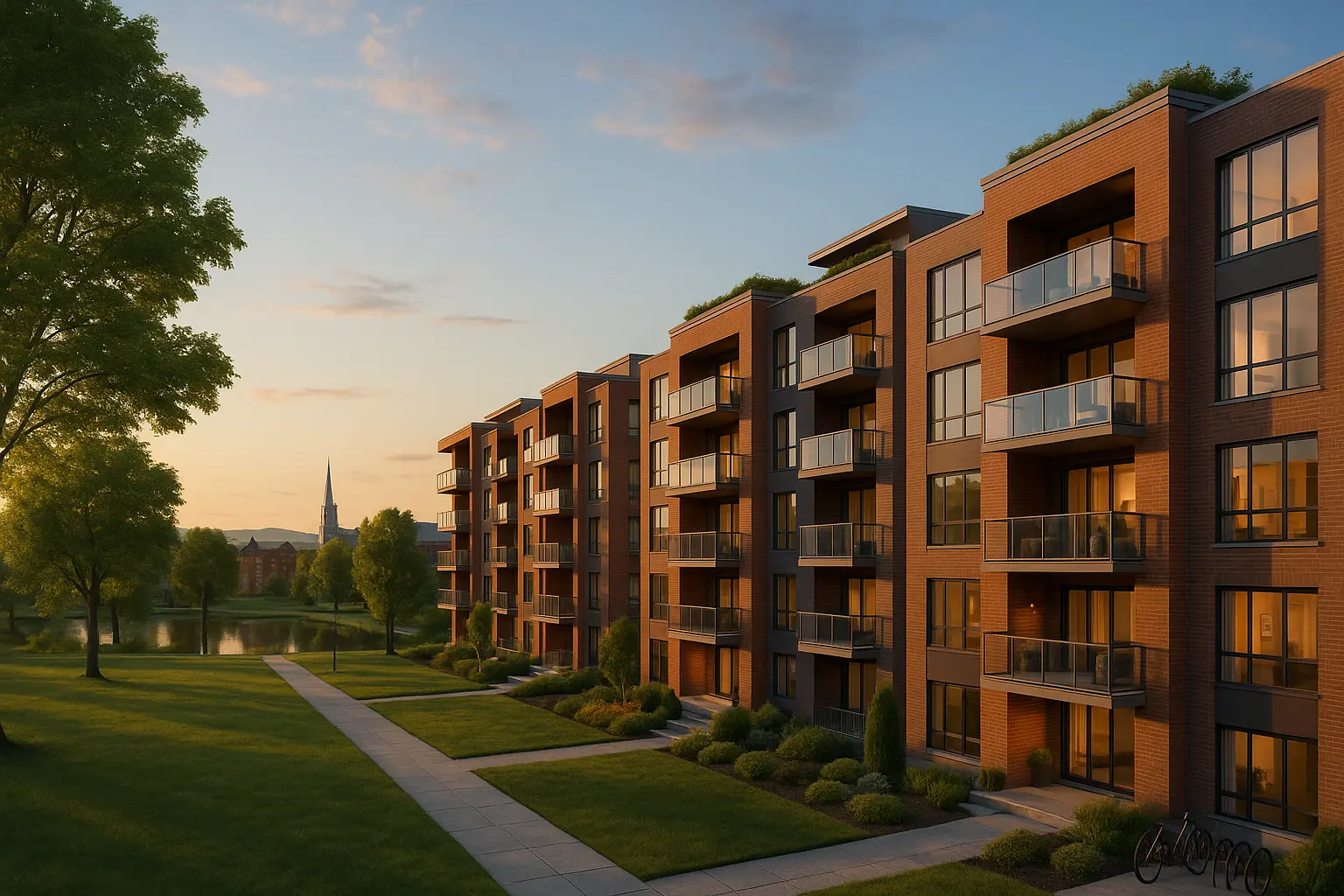 Condos neufs à louer à Saint-Hyacinthe