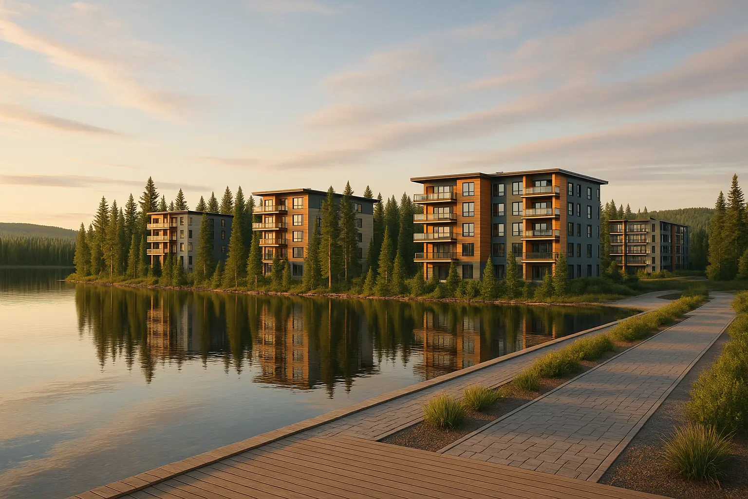 Condos neufs à louer Lebel-sur-Quévillon