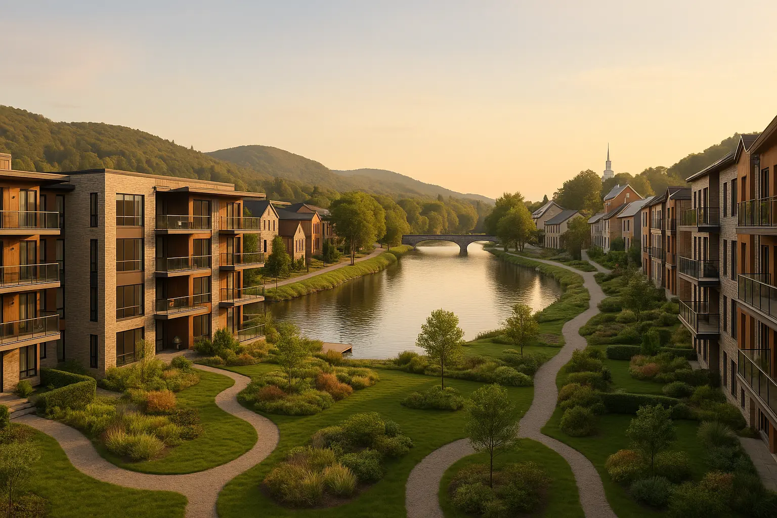 Condos neufs à Charette