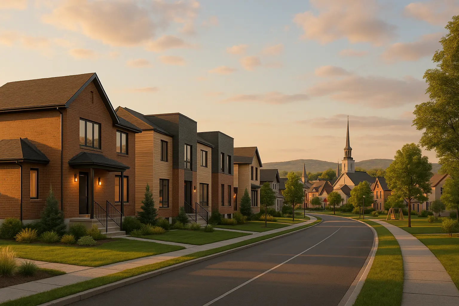 Maisons neuves à L'Ancienne-Lorette
