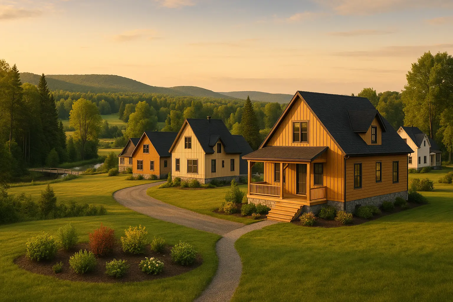 Maisons neuves à Hérouxville