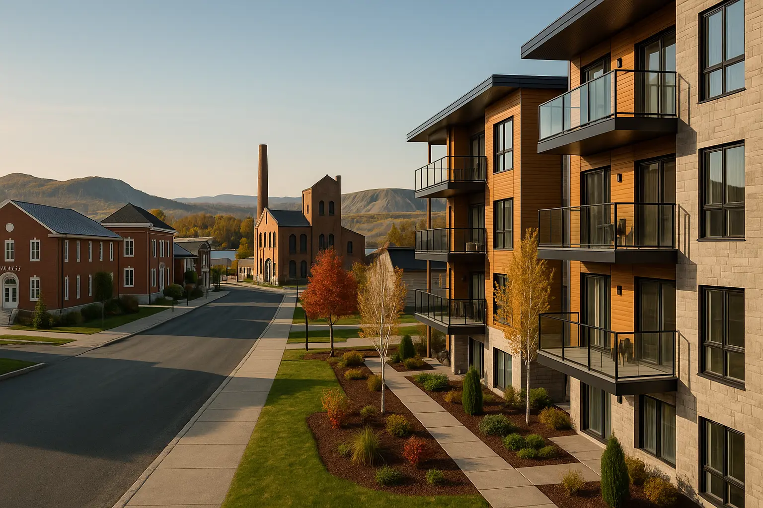 Condos neufs à louer à Asbestos
