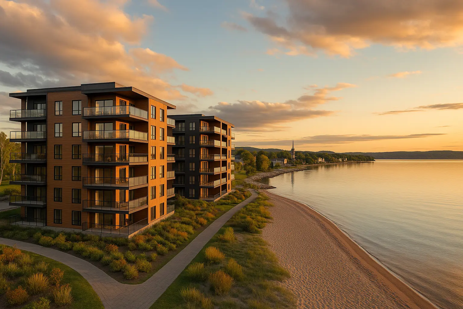 Condos neufs à louer à Roberval