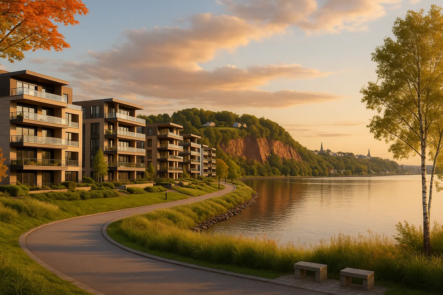 Condos neufs à louer à Cap-Rouge