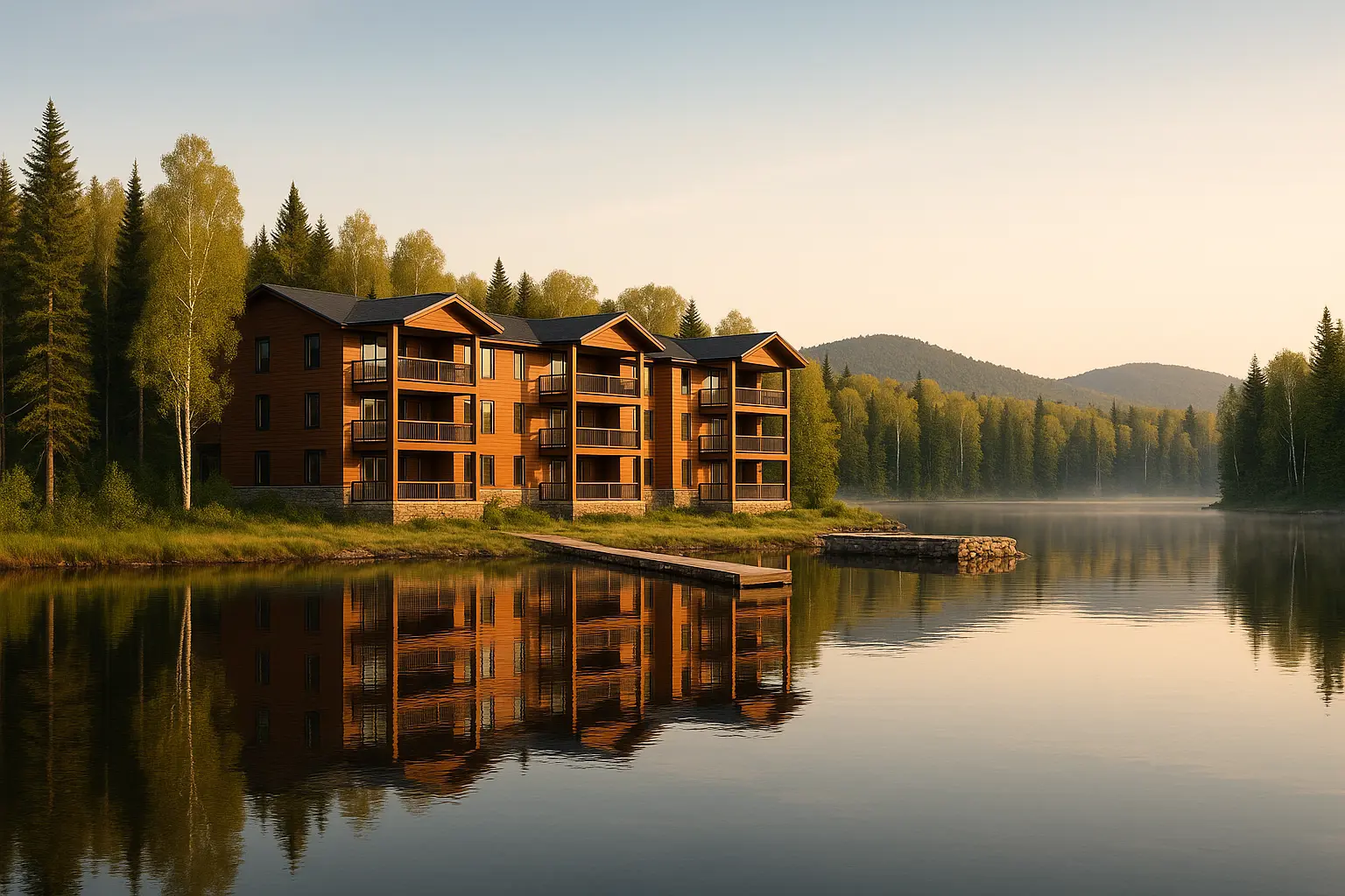 Condos neufs à louer Lac-Édouard