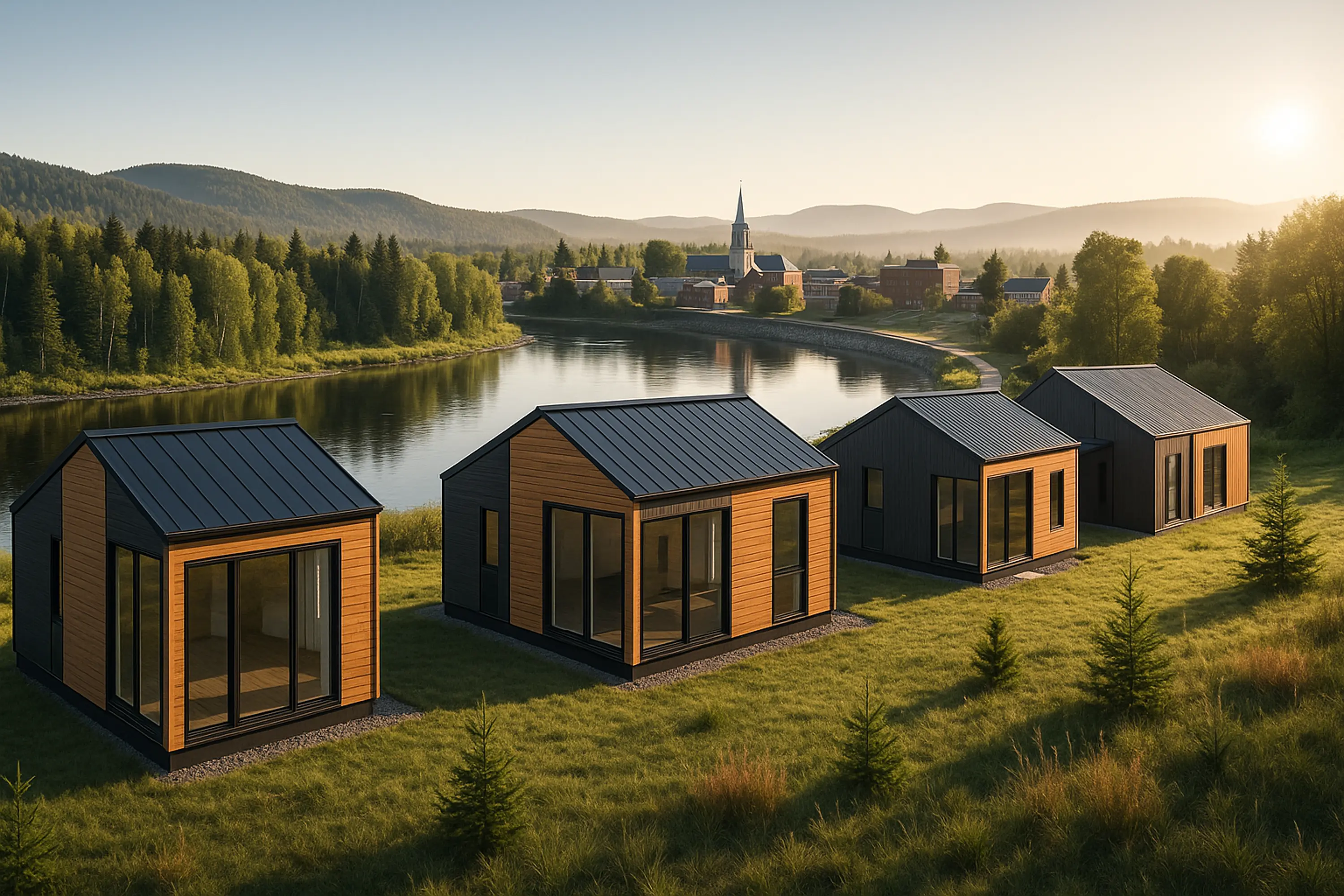 Maisons usinées à Saint-Félicien