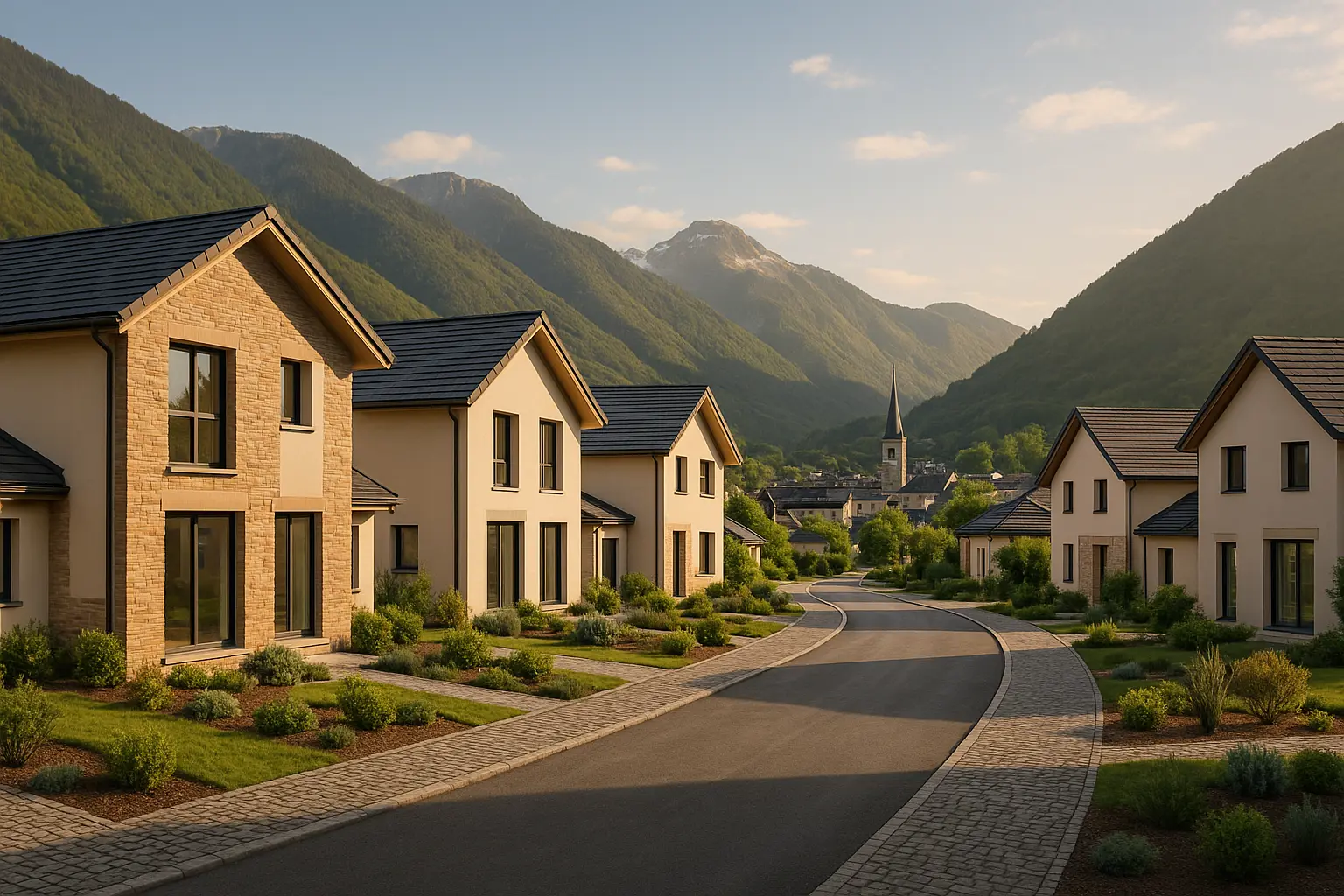 Maisons neuves à Albertville