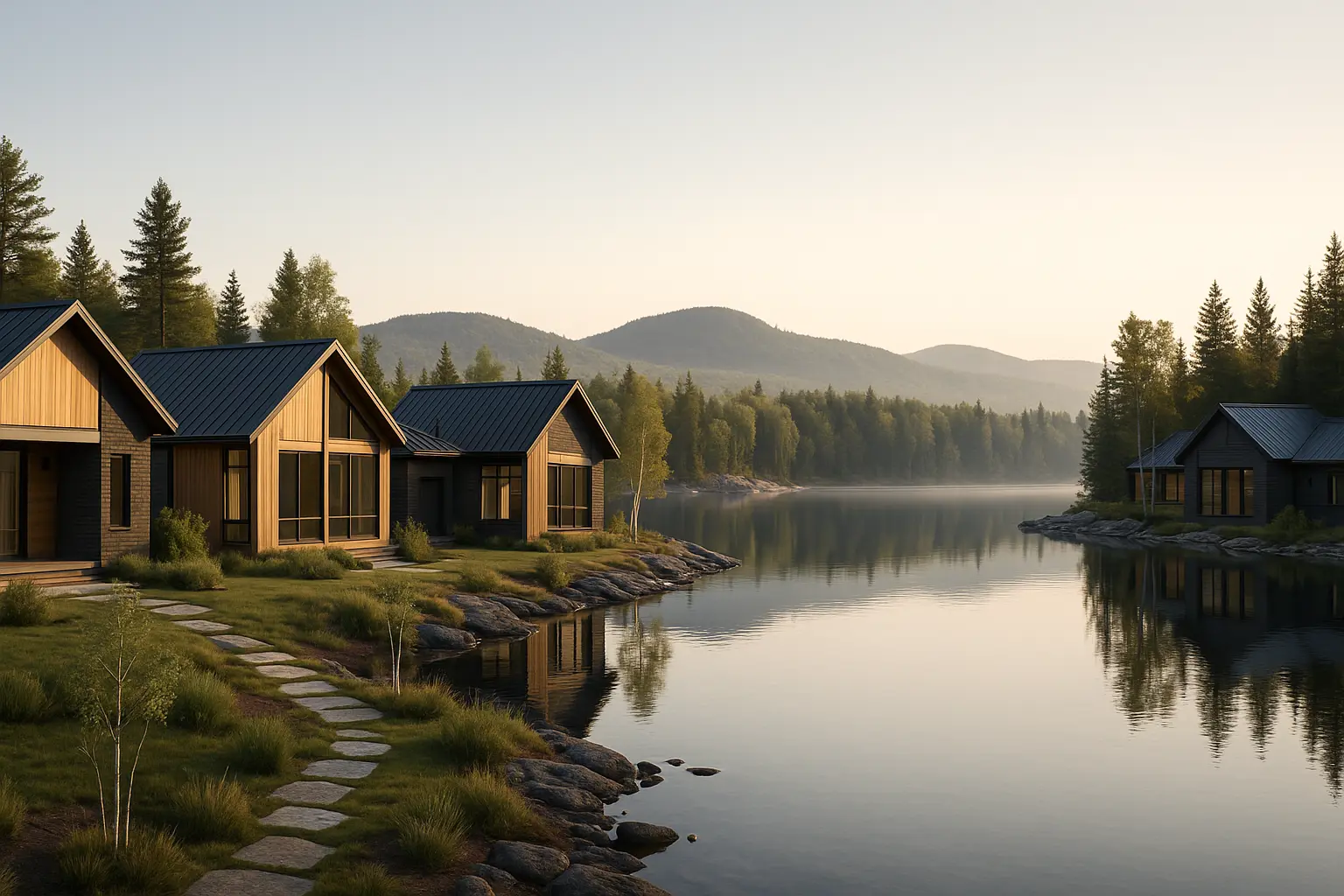 Maisons neuves à Belleterre