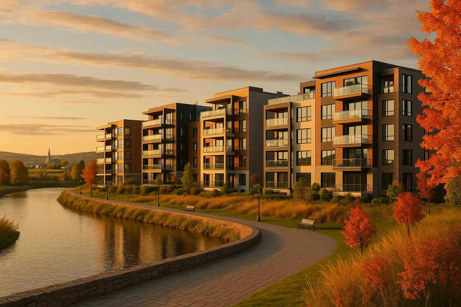 Condos neufs à louer à La Pocatière