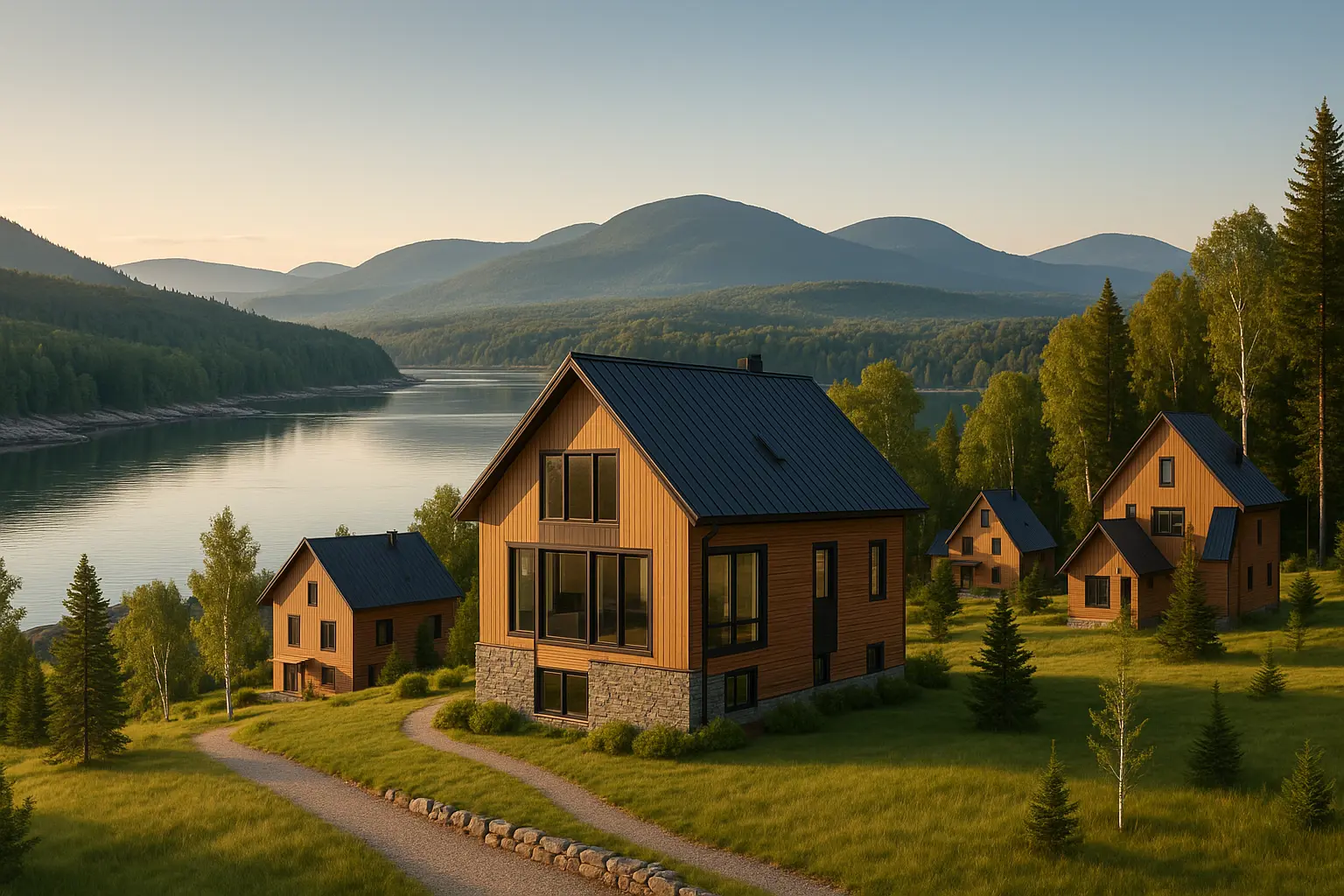 Maisons neuves à Betsiamites