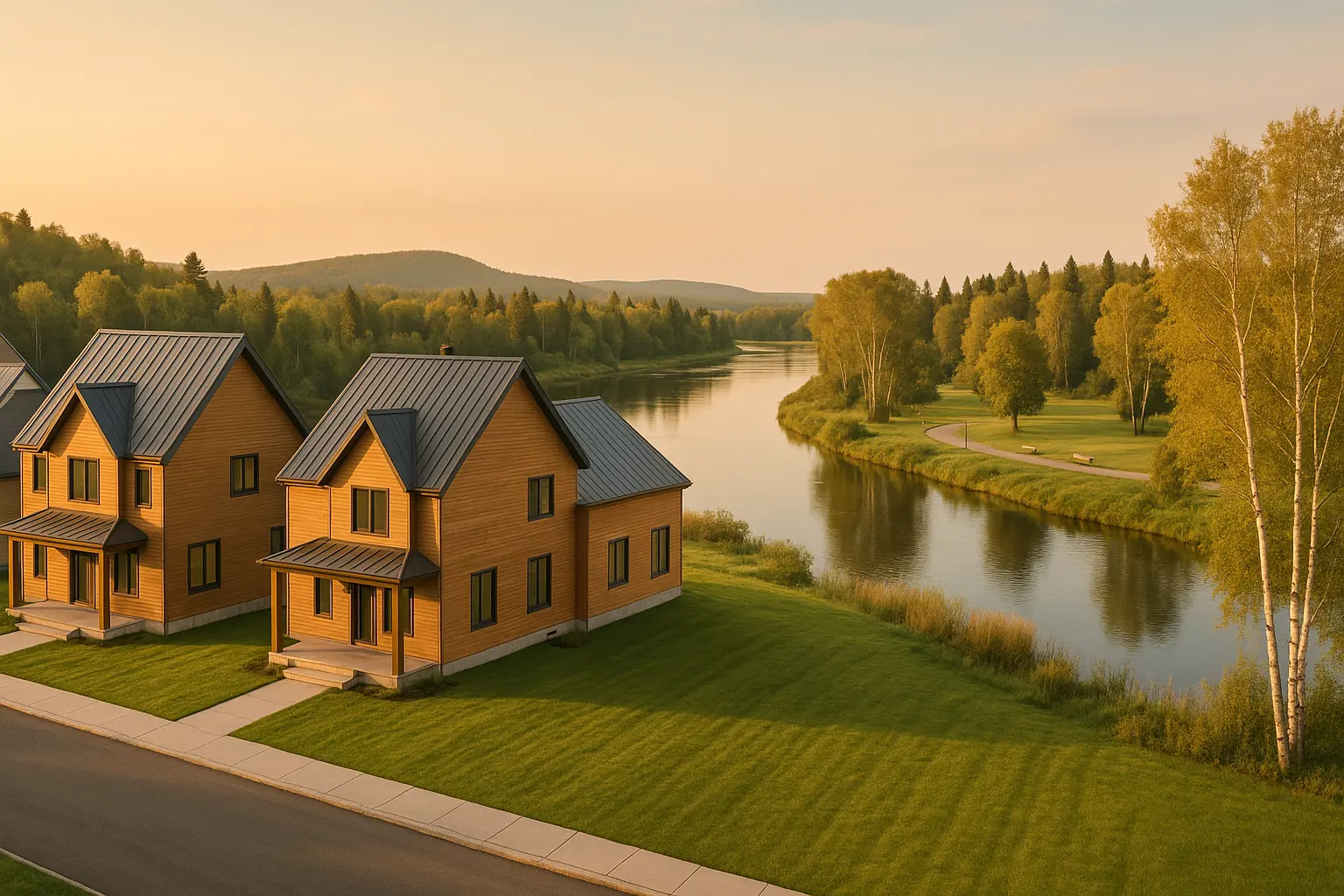 Maisons neuves à Saint-Félicien