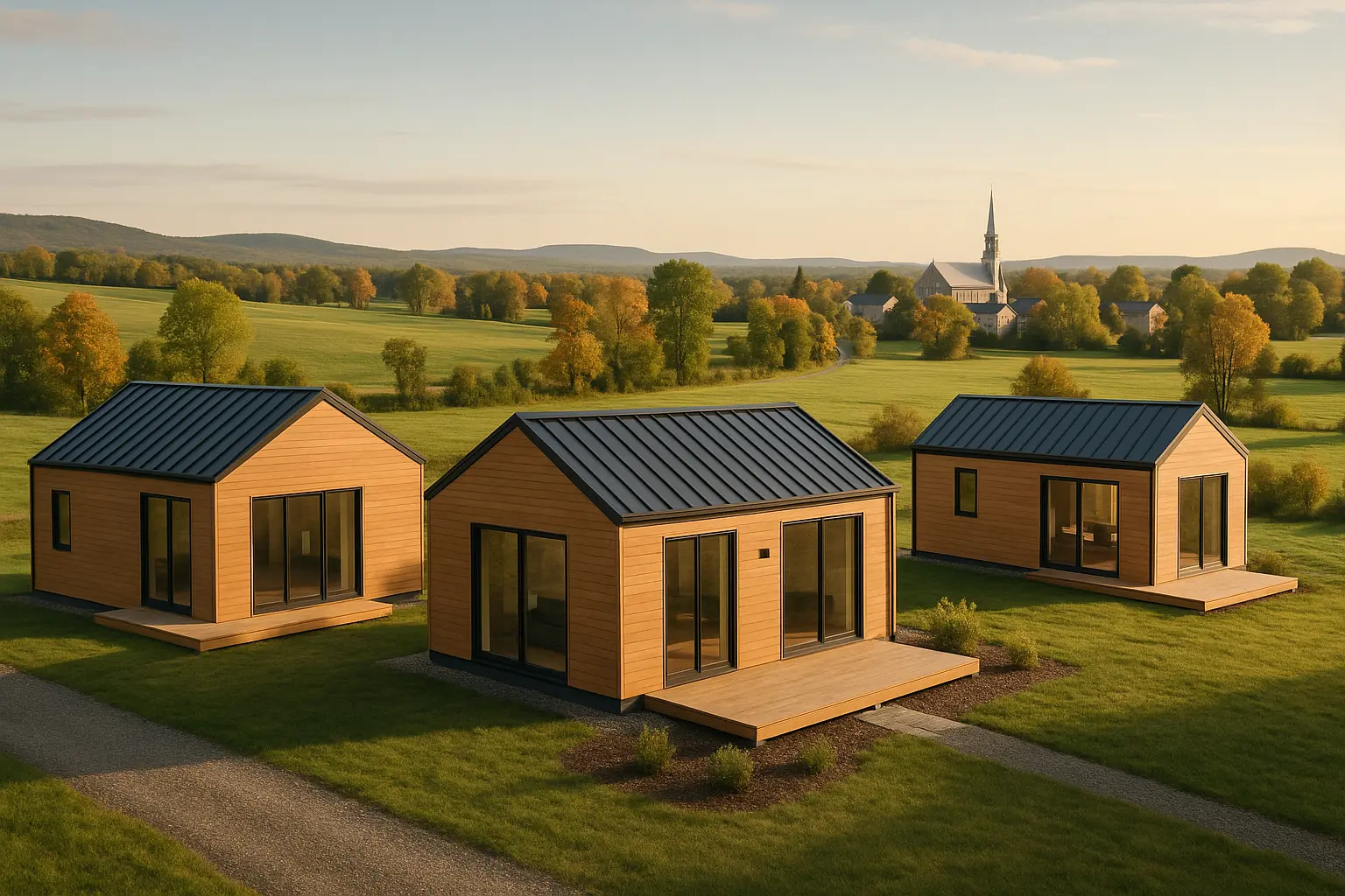 Maisons usinées à Saint-Félix-de-Valois