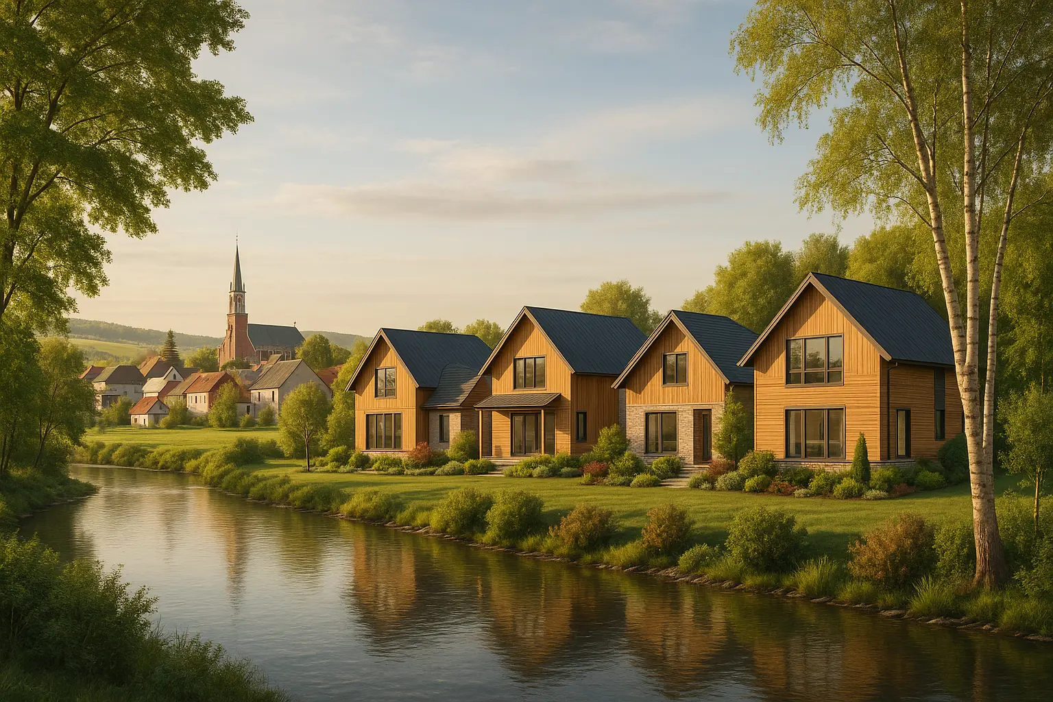 Maisons neuves à Fortierville