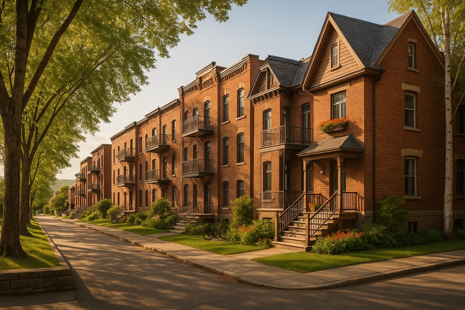 Multiplex Homes in Saint-Vincent-de-Paul