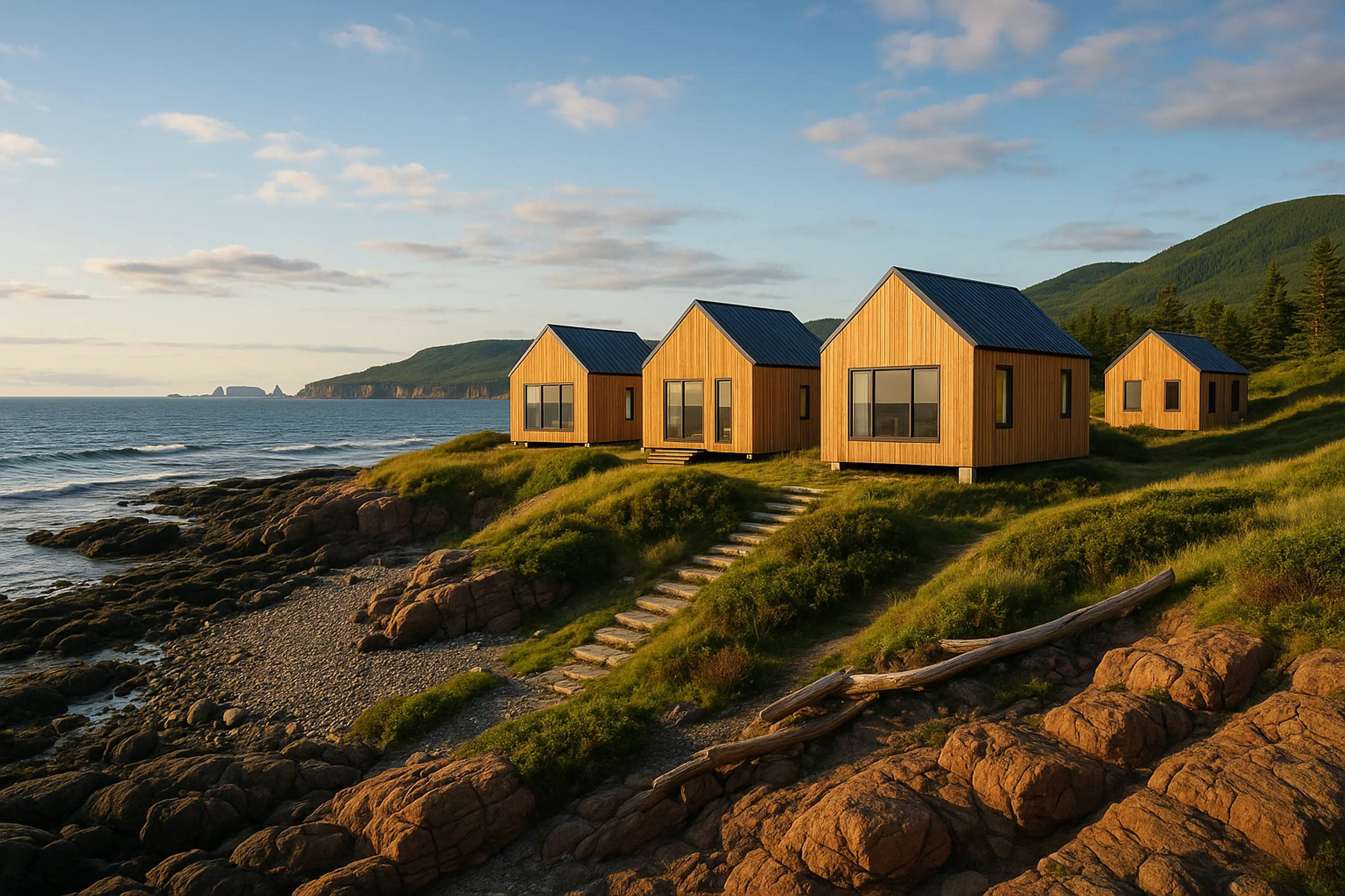 Maisons usinées en Gaspésie et Îles-de-la-Madeleine