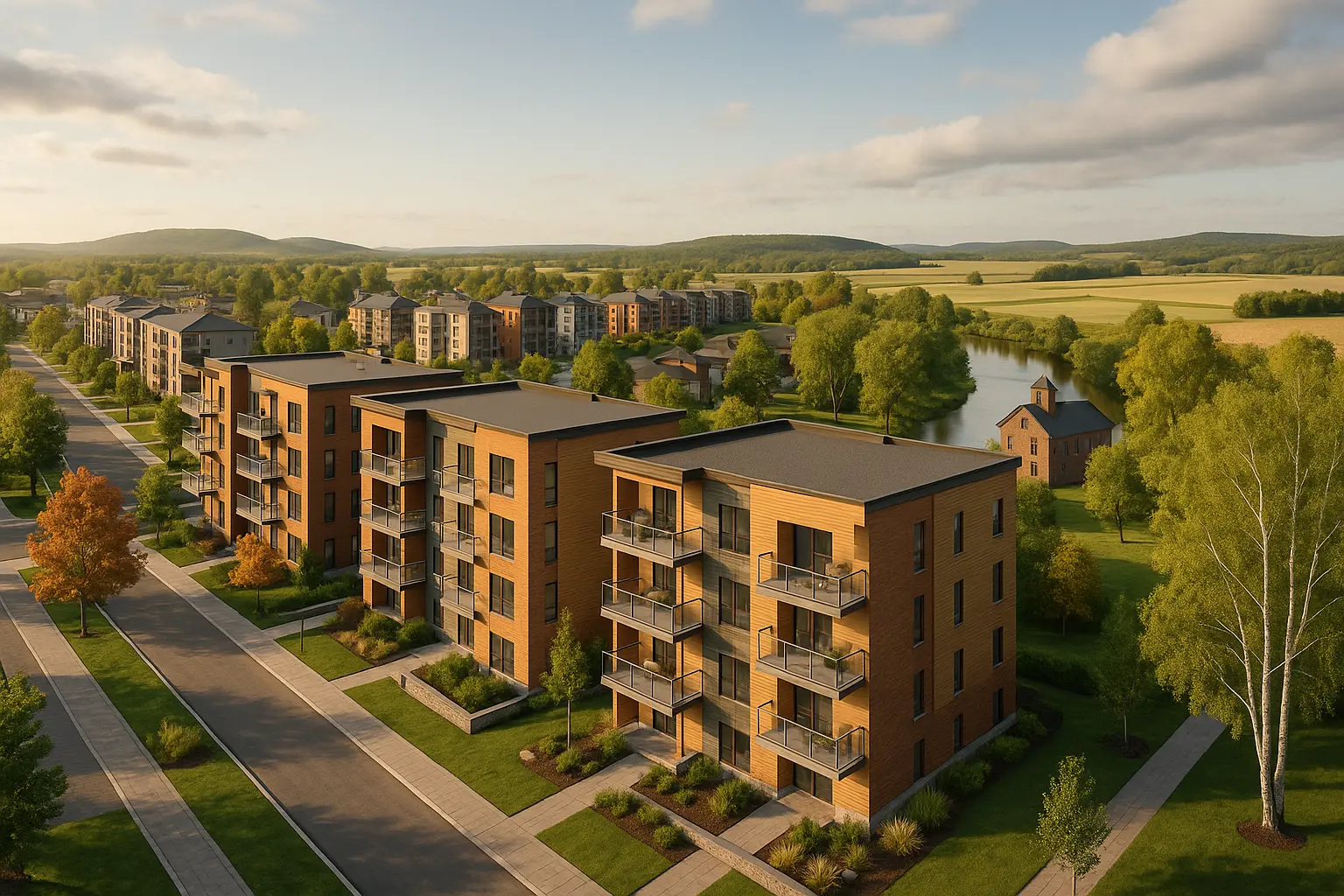 Condos neufs à Plessisville