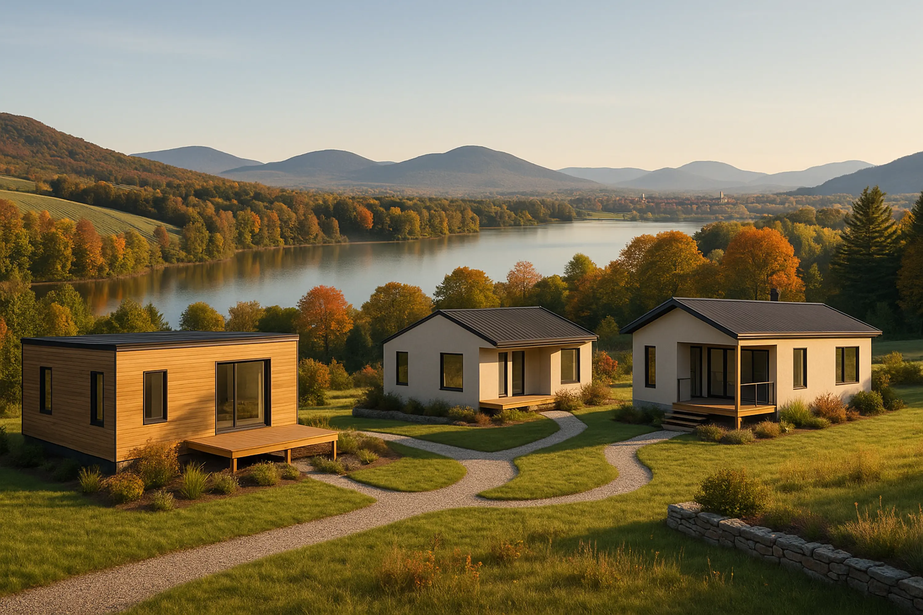 Maisons usinées à vendre en Estrie