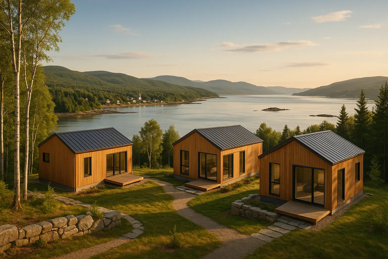 Maisons usinées à vendre à La Malbaie