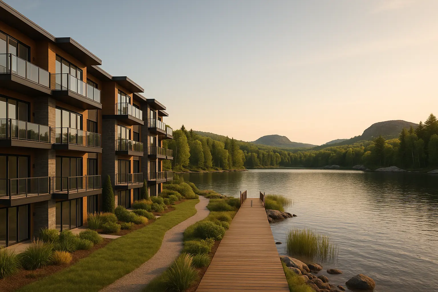 Condos neufs à Lac-aux-Sables