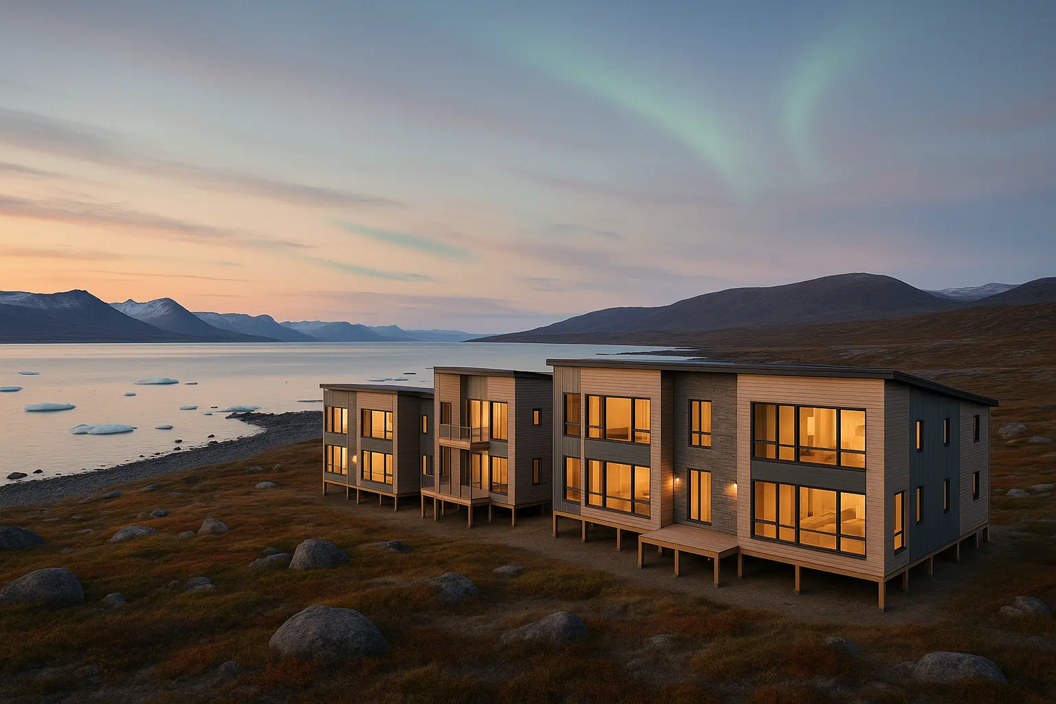 Condos neufs à louer à Aupaluk