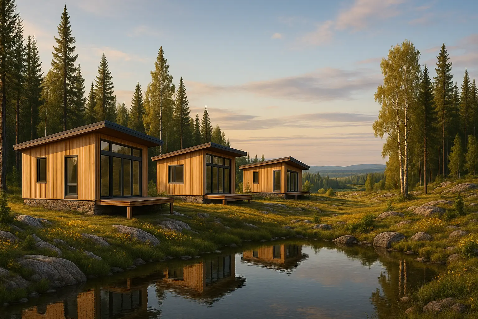 Maisons usinées à vendre Authier-Nord