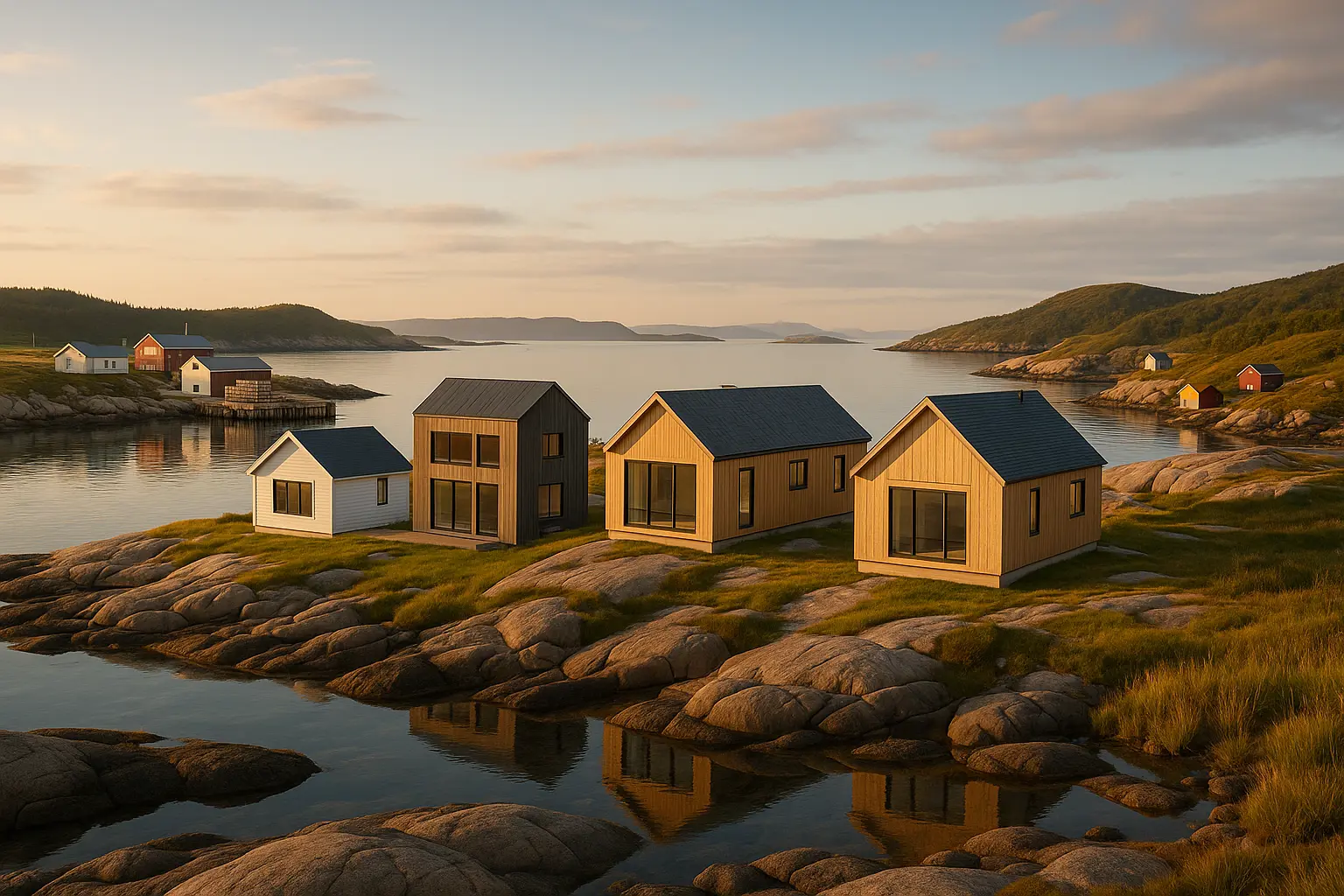 Maisons neuves à Blanc-Sablon