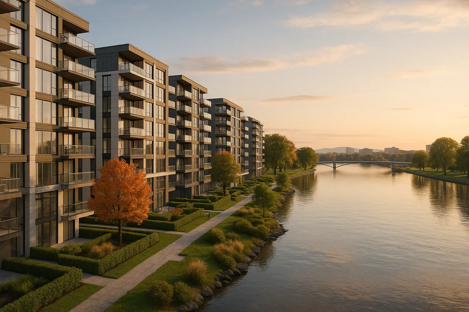 Condos neufs à Laval des Rapides