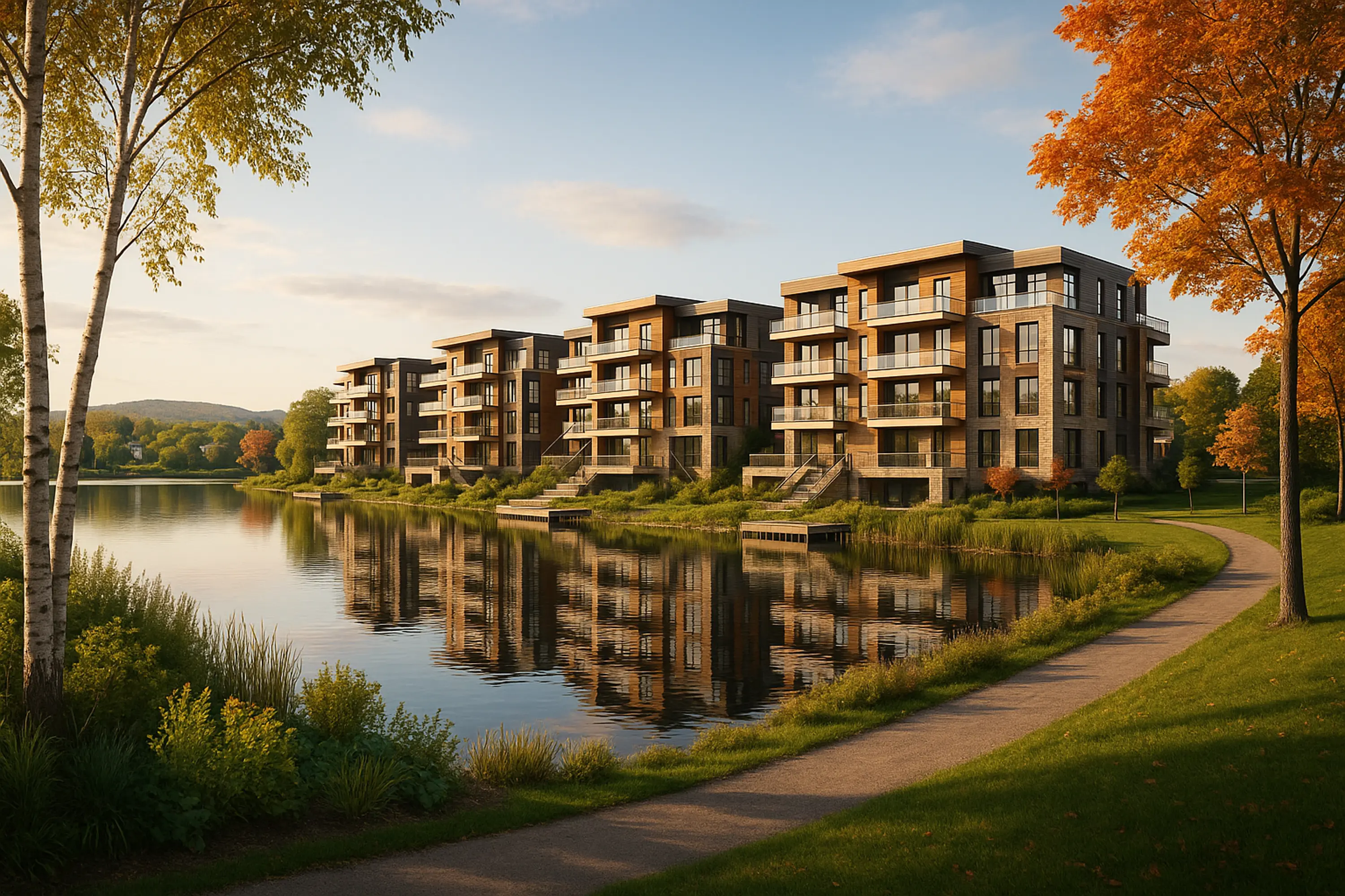 Condos neufs à vendre à Rosemère