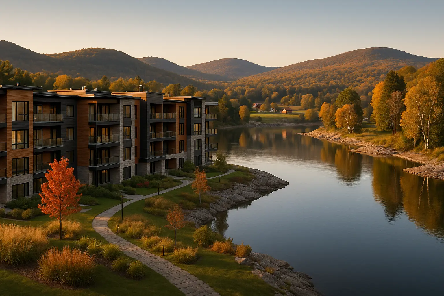Condos neufs à louer à Cantley