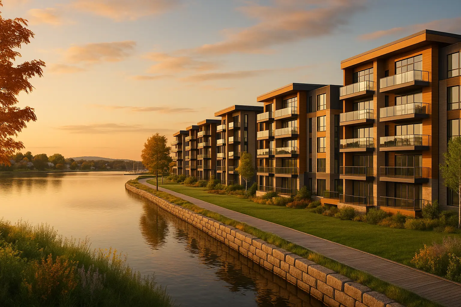 Condos neufs à louer à Sainte-Dorothée