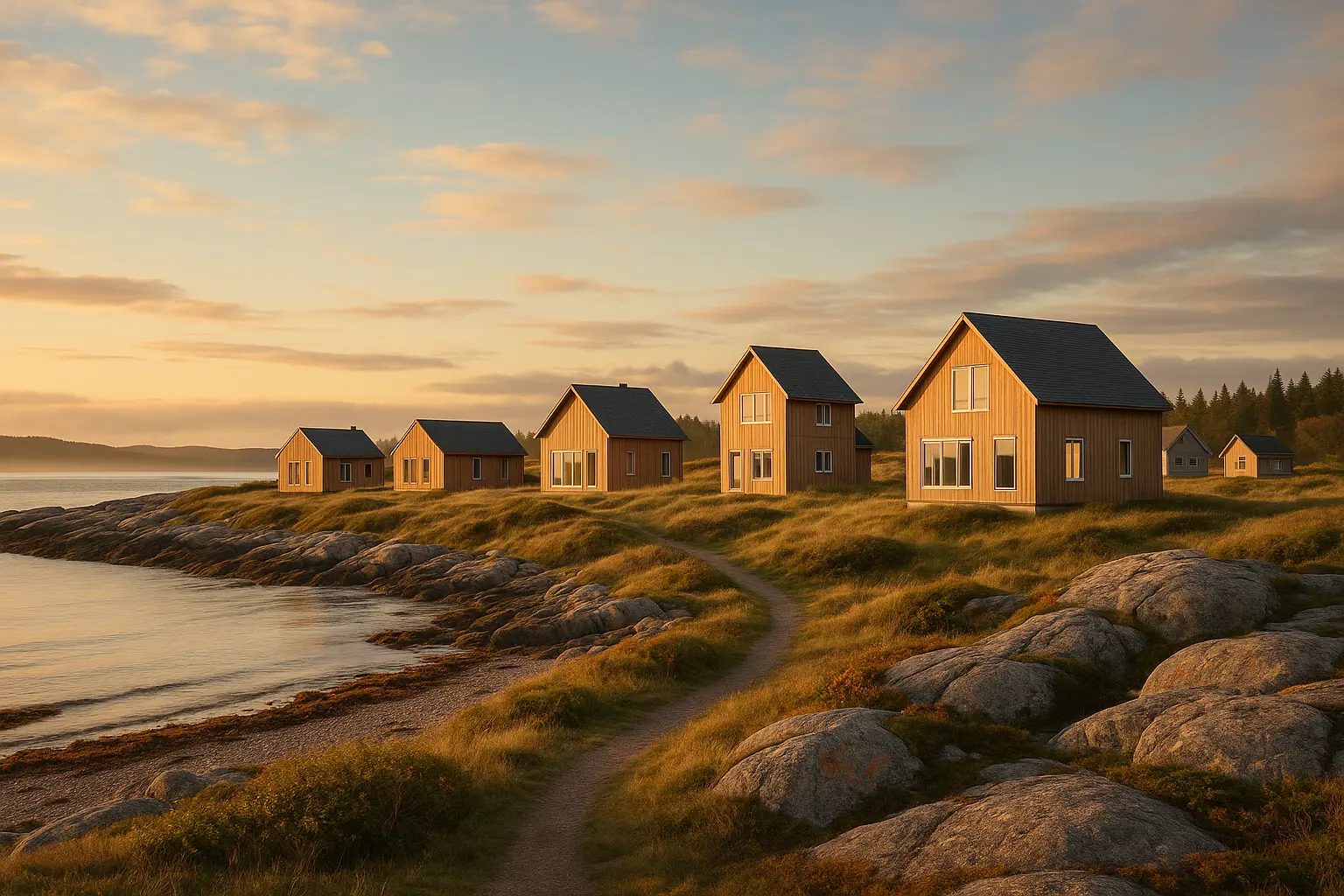 Maisons neuves à Aguanish