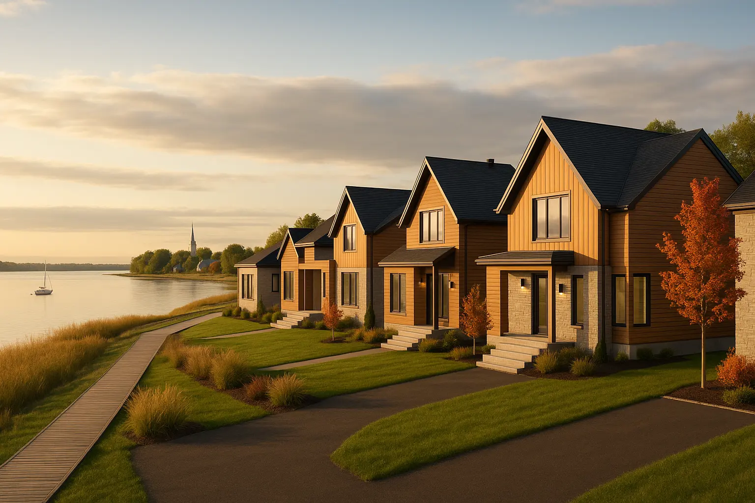 Maisons neuves à Lanoraie