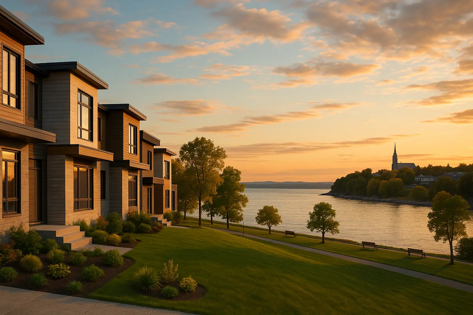 Maisons neuves à Rivière-du-Loup