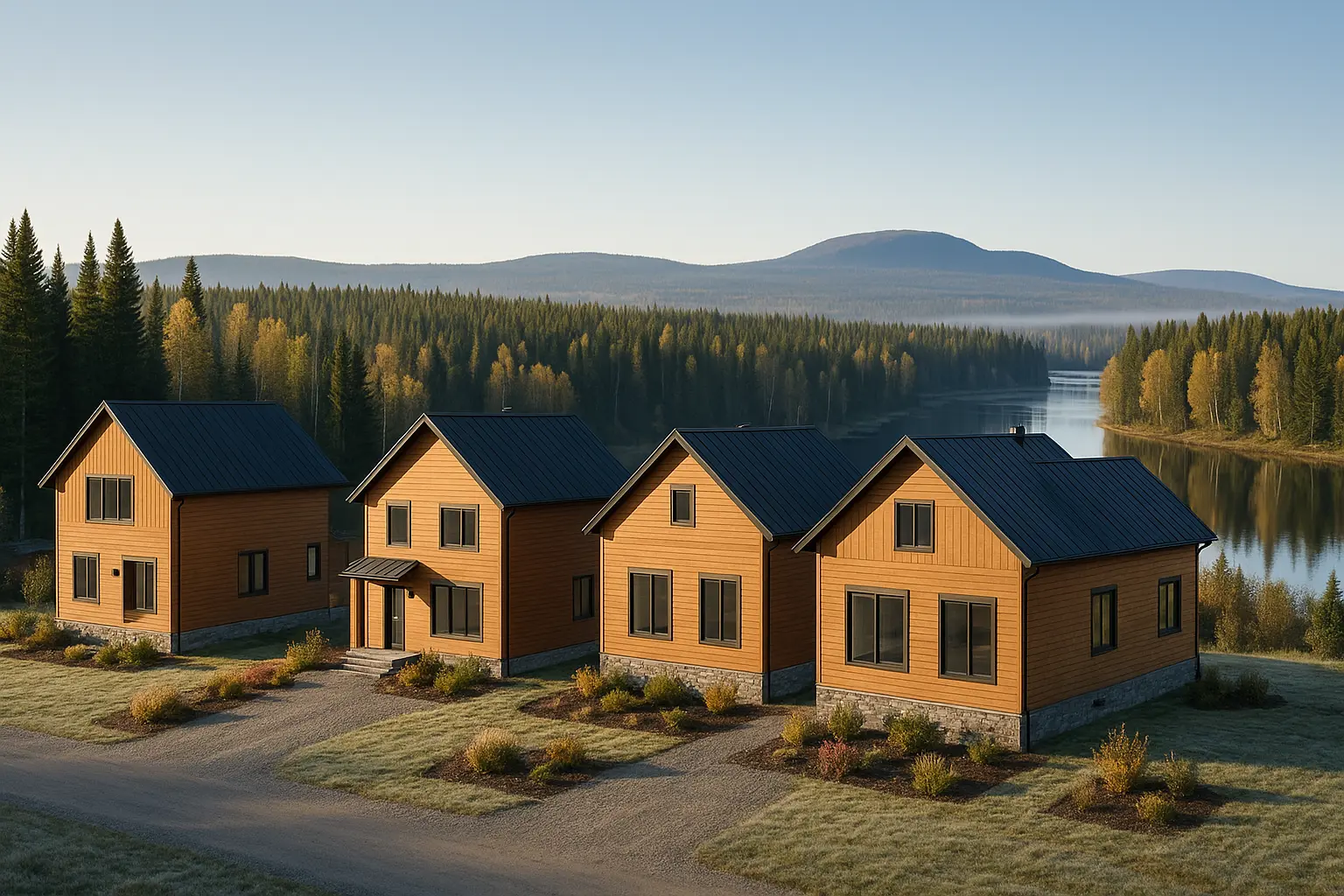 Maisons neuves à Chapais