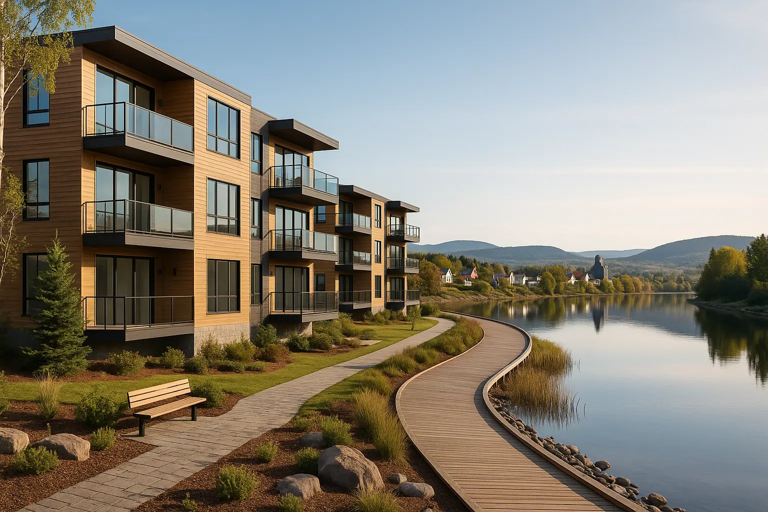 Condos neufs à Dolbeau-Mistassini