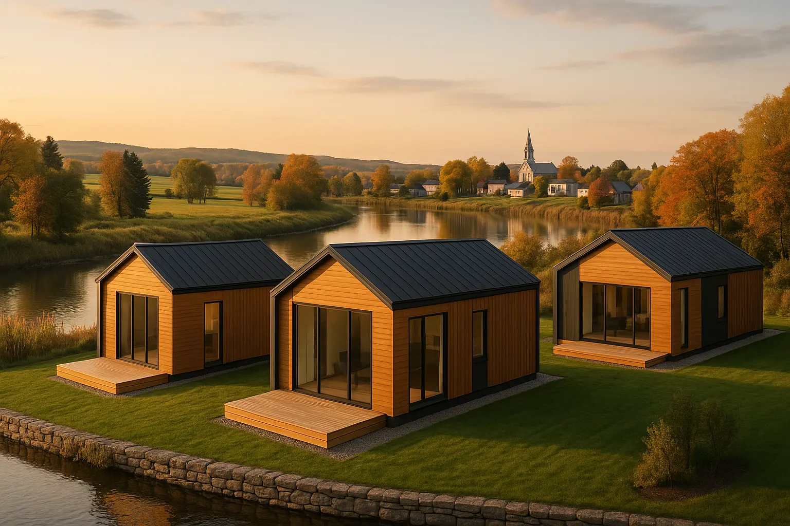 Maisons usinées à vendre à Charette