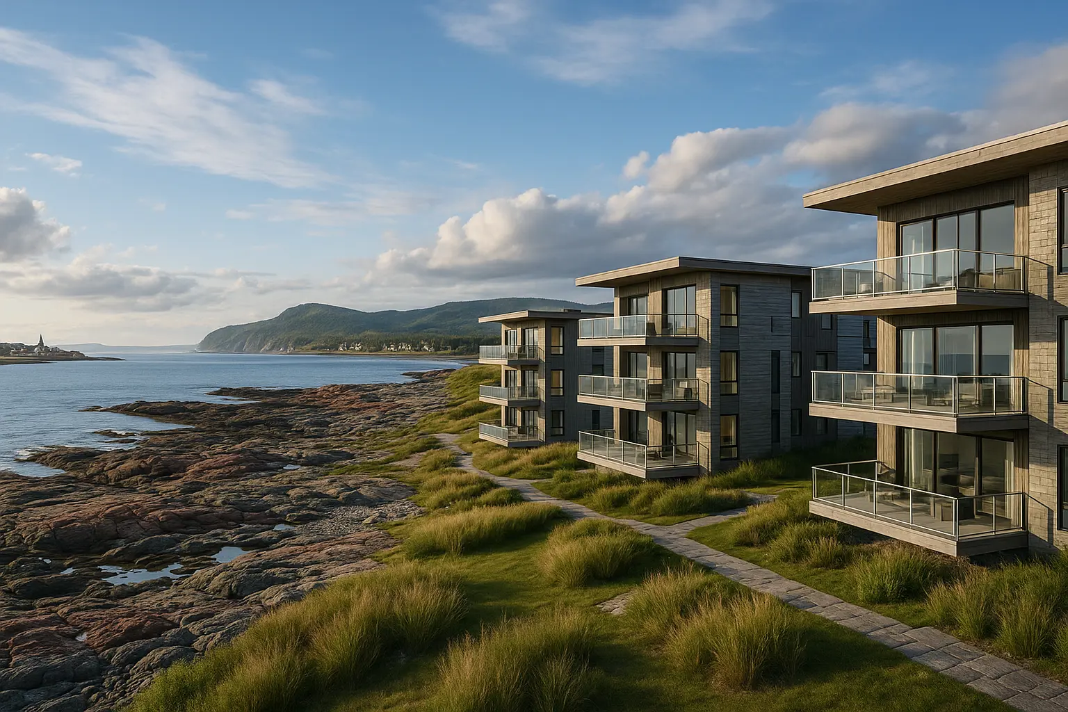 Condos neufs à vendre Gaspésie Îles-de-la-Madeleine