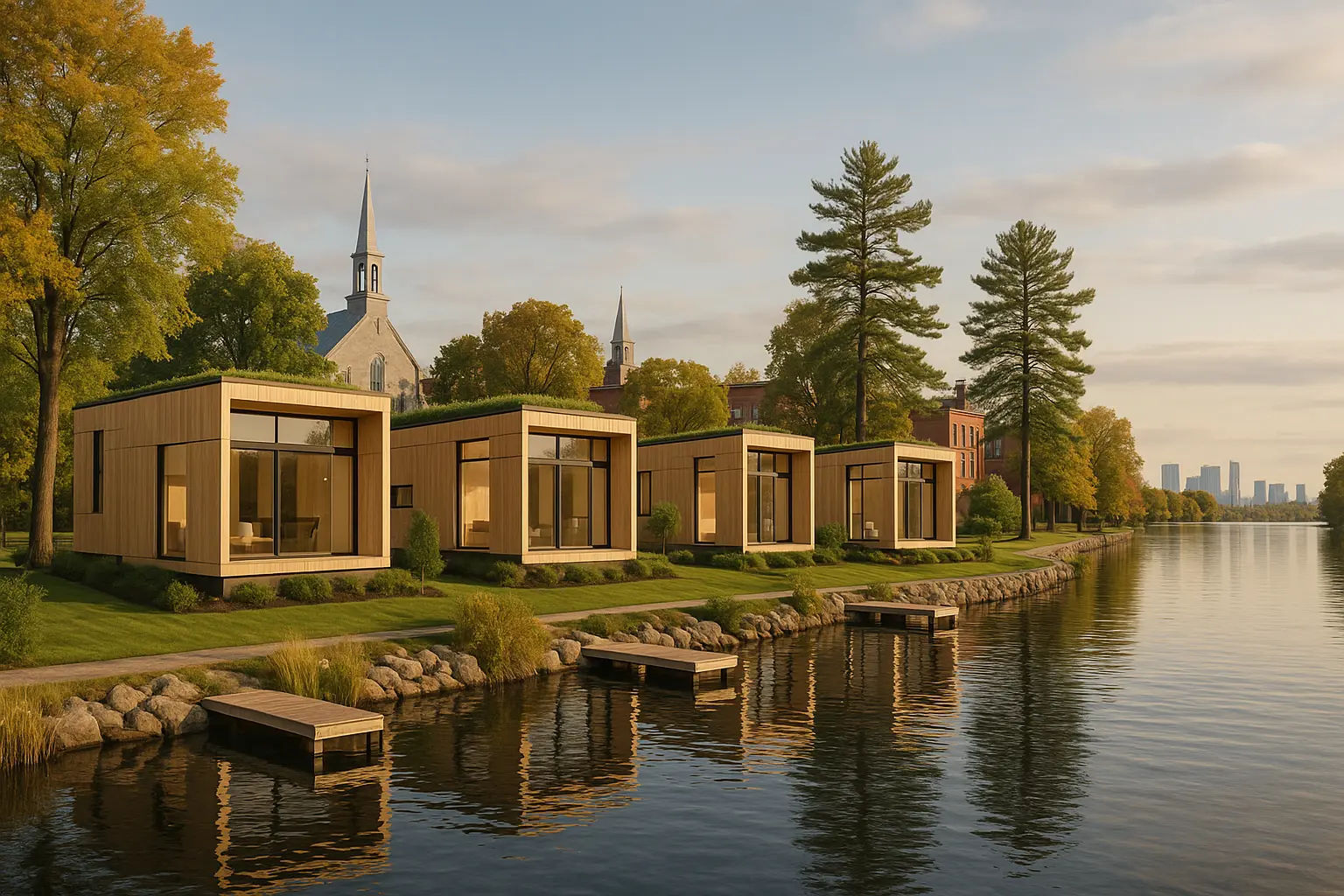 Maisons usinées à Sainte-Anne-de-Bellevue