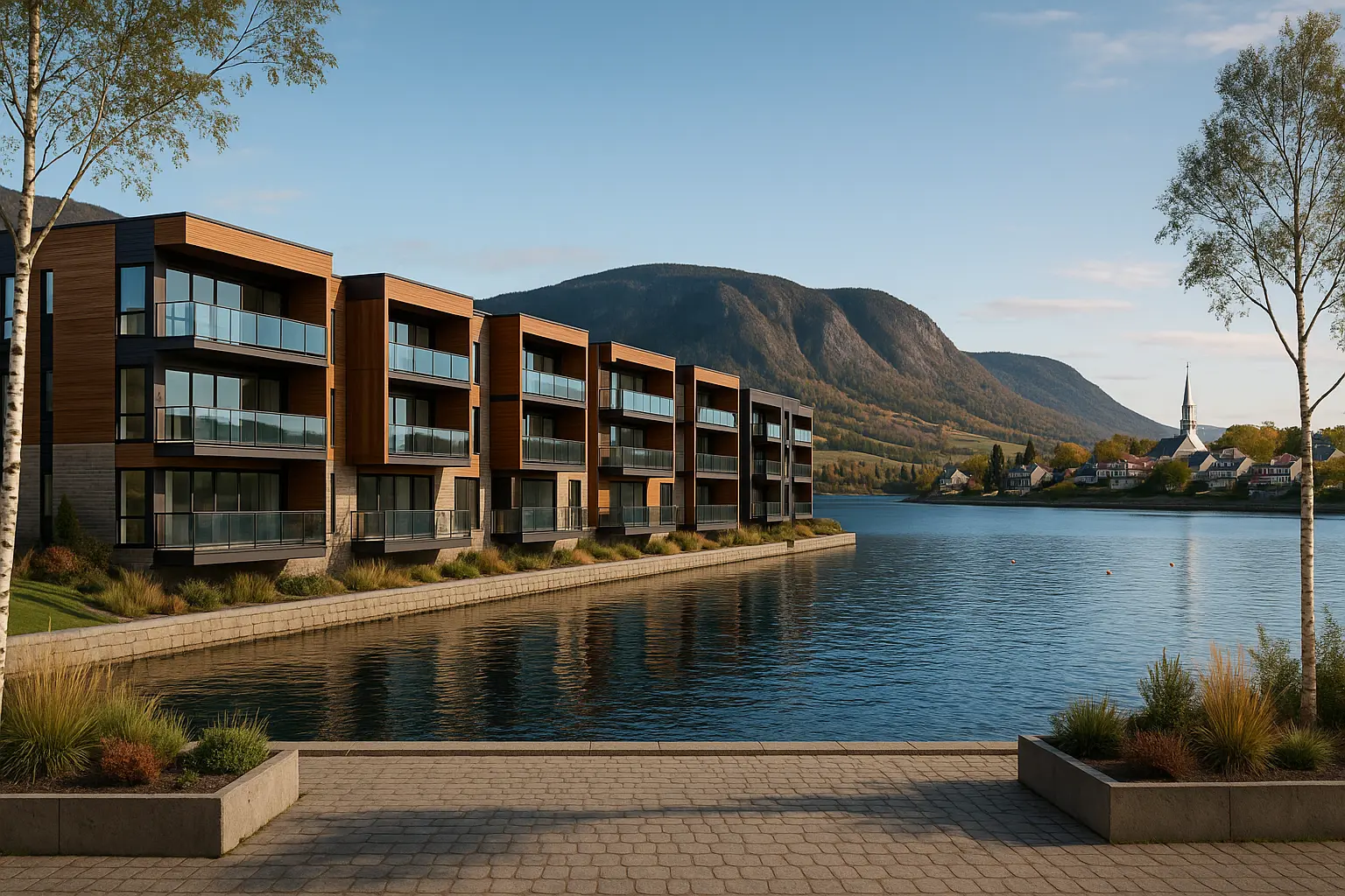 Condos neufs à louer à Baie-Saint-Paul